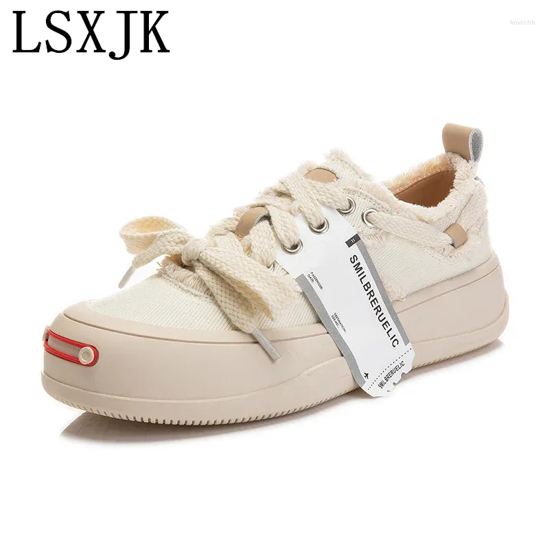 Casual Shoes Women Spring Sport Sneakers Canvas Platform 2024 Fashion Flats Ladies Running Walking Loafers