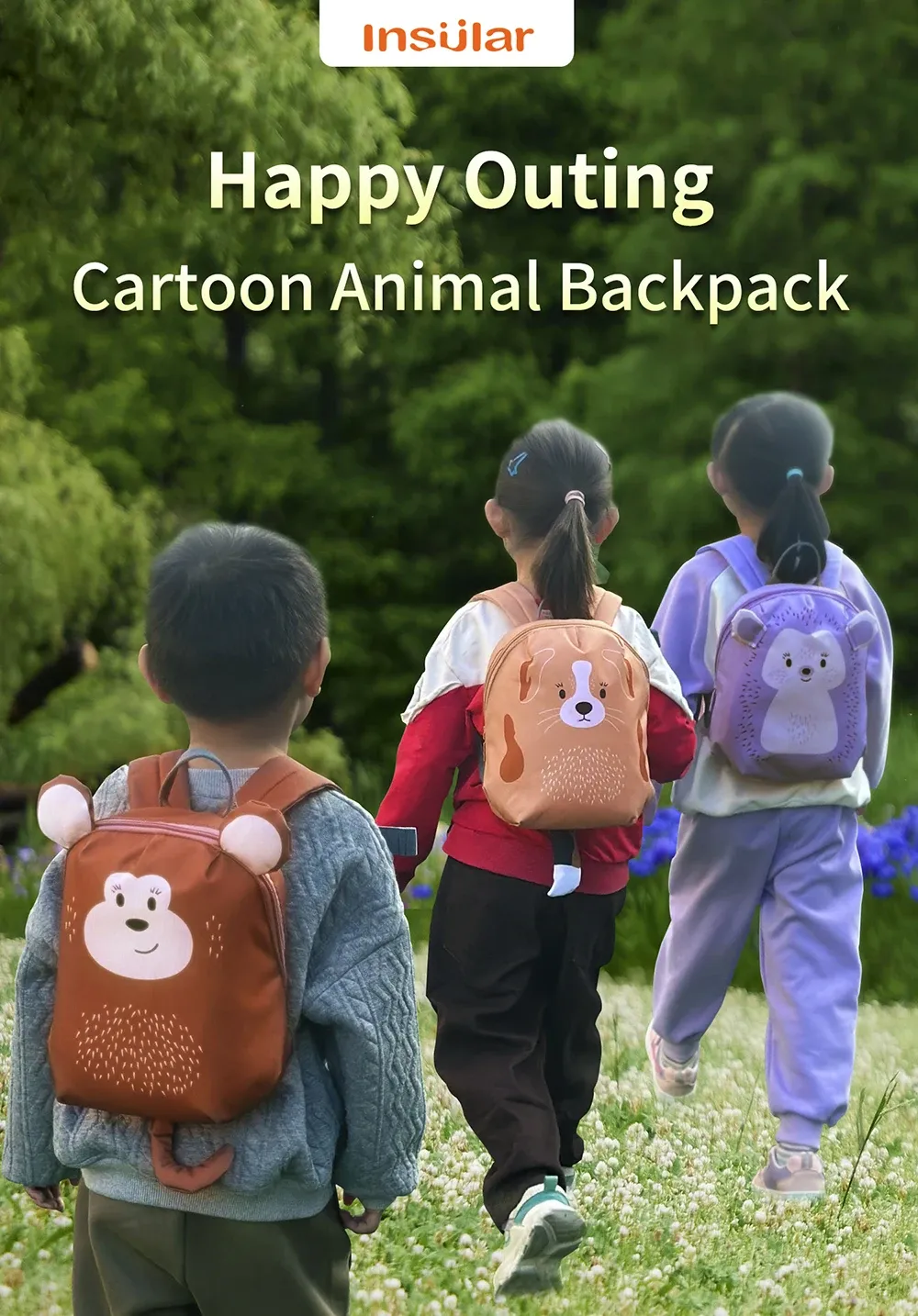 Bags New Cute Cartoon Small animals Baby Antilost Backpacks Kindergarten Schoolbag Children Boys Girls School mini Bags