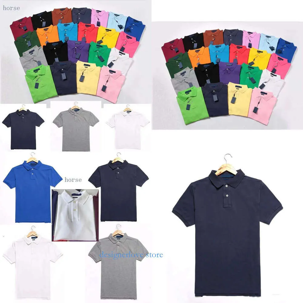 Designer T Shirt Business Offiton Flar Bawełna moda męska jakość marki kucyk haft haftowe koszule dresowe