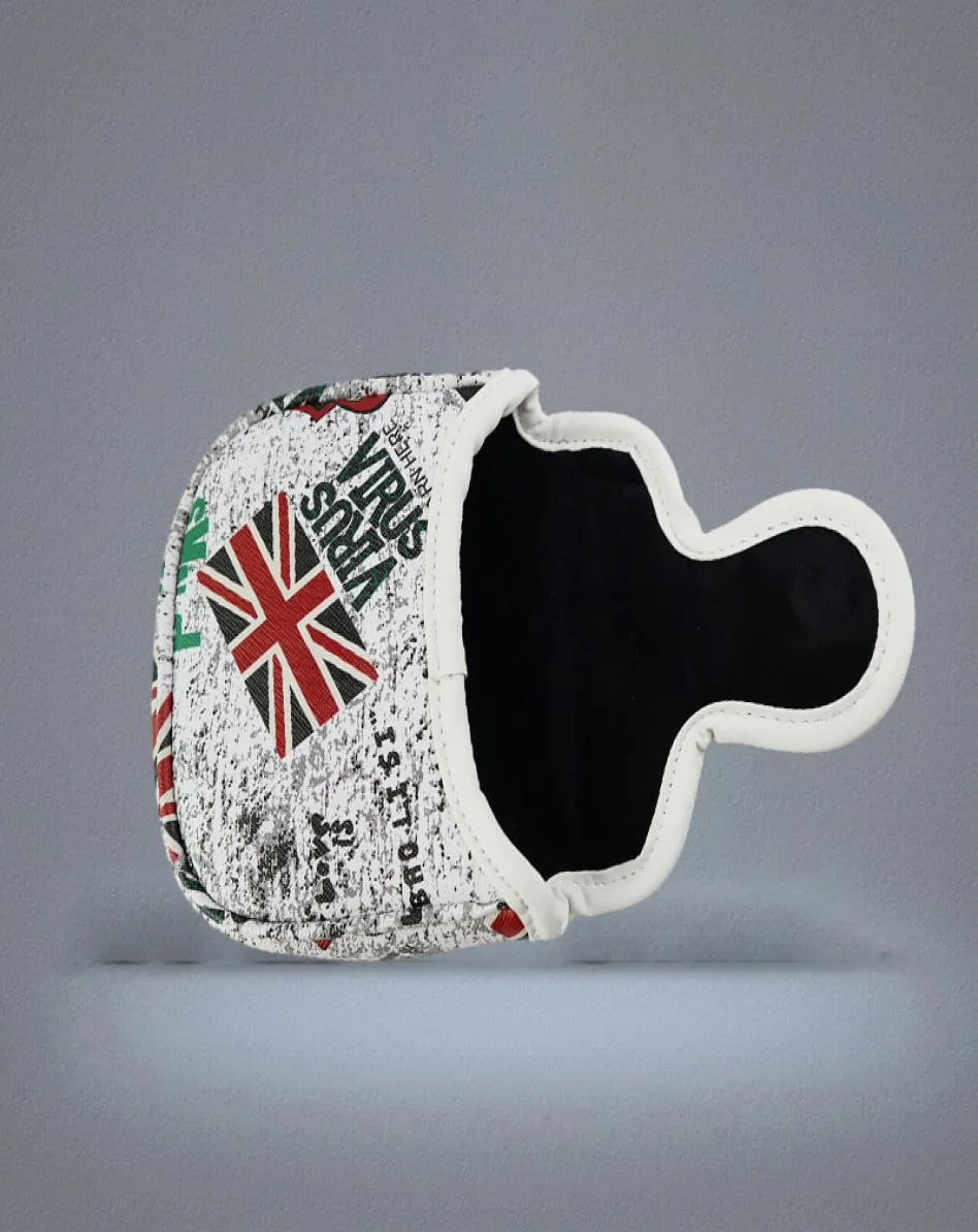 Square Golf Putter couvre US Flag Sku Golf Headcover en cuir synthétique Couleur multi-style Club Head Protector Drop Ship 2206264326622