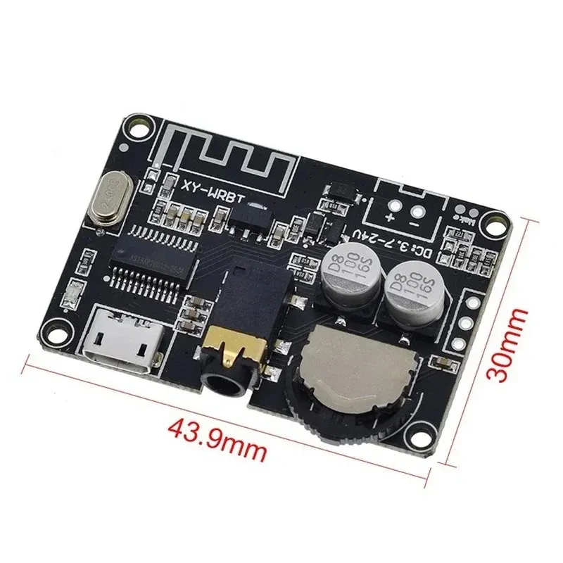 لوحة استقبال الصوت Bluetooth 5.0 لـ MP3 Decoder Board Wireless Stereo Music Module XY-WRBT Wireless Speenles 12V 24V