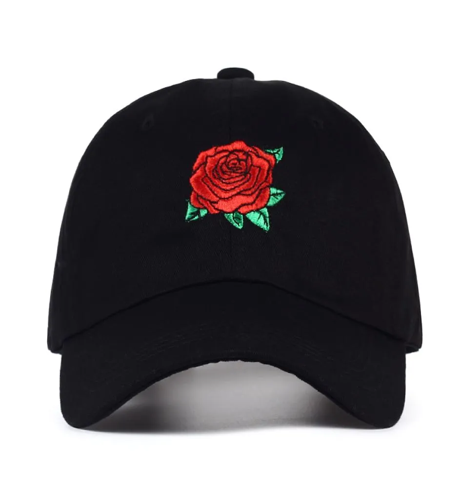 Luxury Designer Dad Hat Roses Embroidery Cotton Baseball Cap Adjustable Outdoor Casual Cap Hip Hop Hat Men Snapback Sun Hat3100950