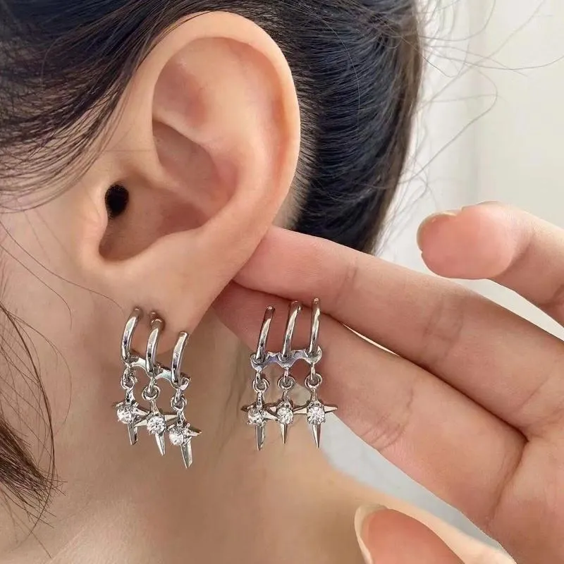 Boucles d'oreilles étalon personnalité de mode de style japonais