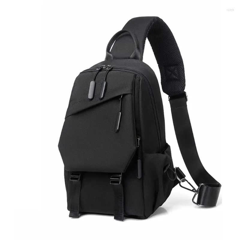 Sacs de taille Business de mode masculine Business décontracté à épaule décontractée Sports de voyage extérieur messager Messager Crossbody Sling coffre Sac pour femmes masculines