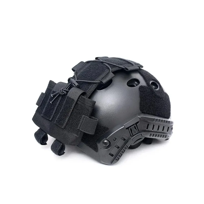 Taktik Çanta Pil Kılıfı Kask Airsoft Avcılık Camo Pil Çantası Askeri Savaş Hızlı Kask Denge Kilo Çanta