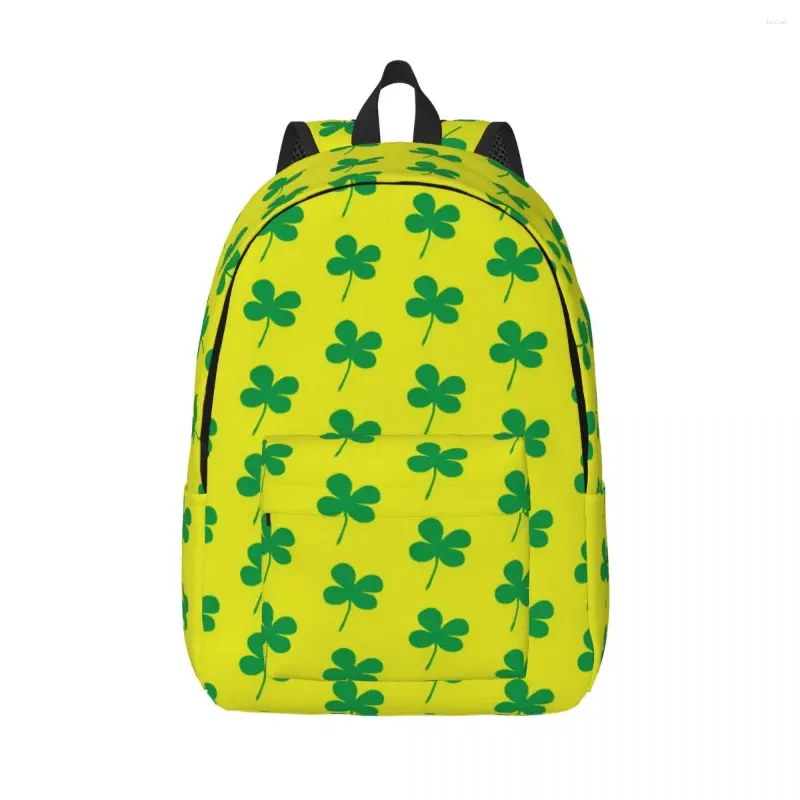 Рюкзак Green Shamrock Stat Patricks Day Unisex Polyester Pelister рюкзаки долговечные элегантные сумки средней школы Rucksack