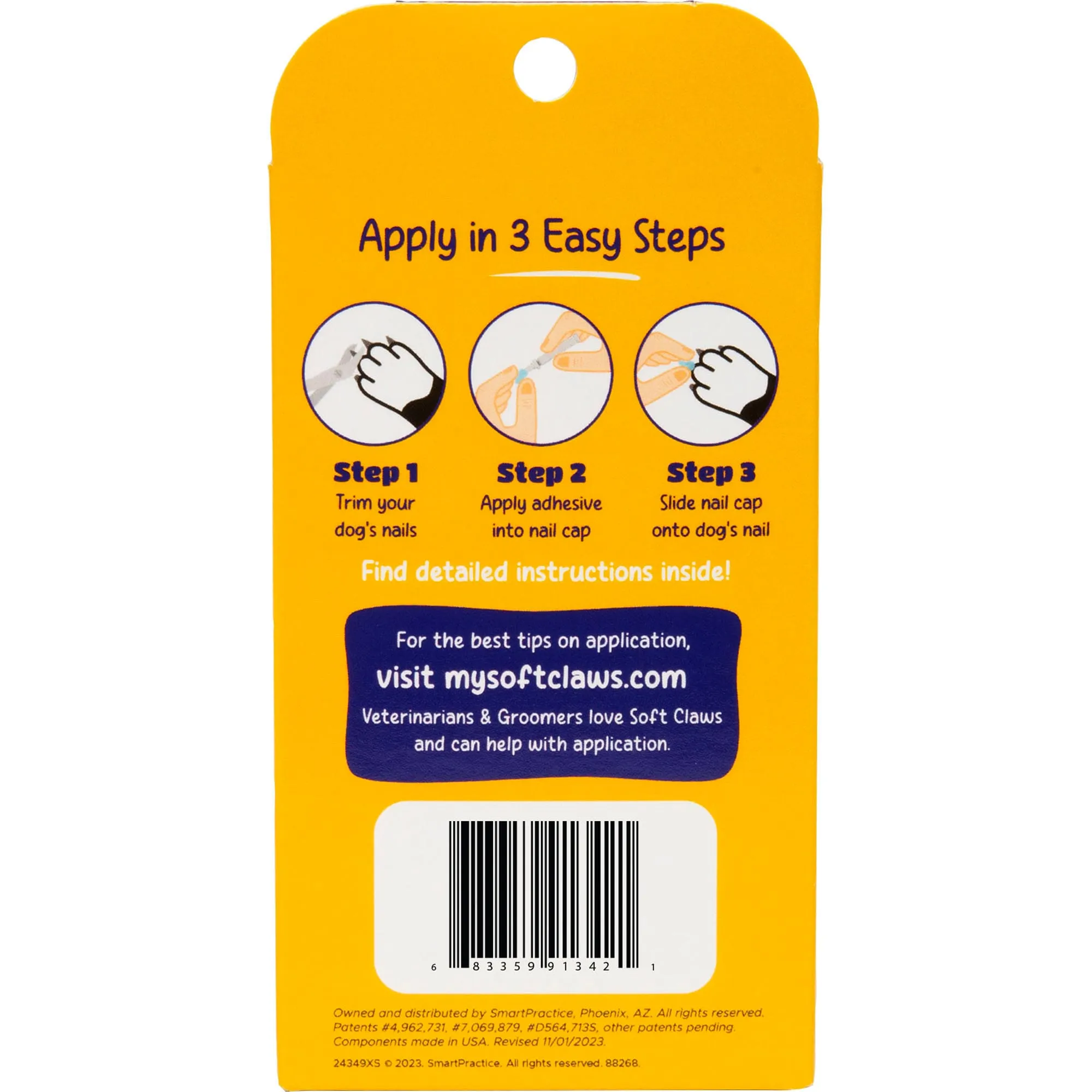 Soft Nail Caps For Dogs - Blue Glitter Jumbo Size Claw Covers For Large Breed Dogs