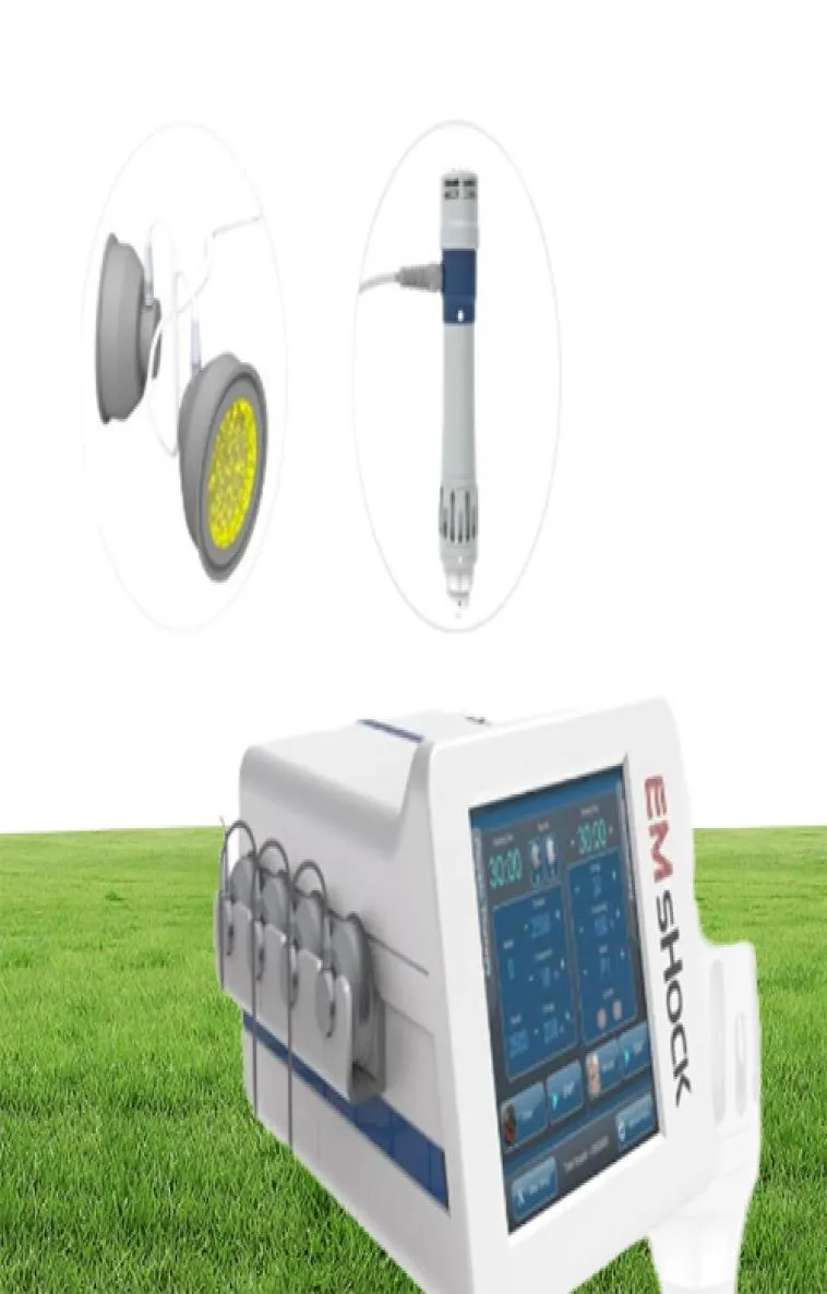 Shock EM Shock Electromagnetic Dispositivo per onde d'urto Portable Shock Wave Therapy Machine