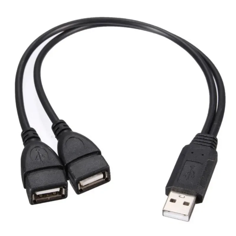 2024 USB 2.0 A 1 MĘŻCZYZNA 2 DUAL USB DANE DATA CENTU ZASILNE Y