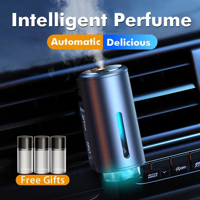 Voiture électrique diffuseur arôme de voiture advent de voitures humidificateur brume aromathérapie de la voiture perfusion de perfusion de parfum accessoires de voiture 240418