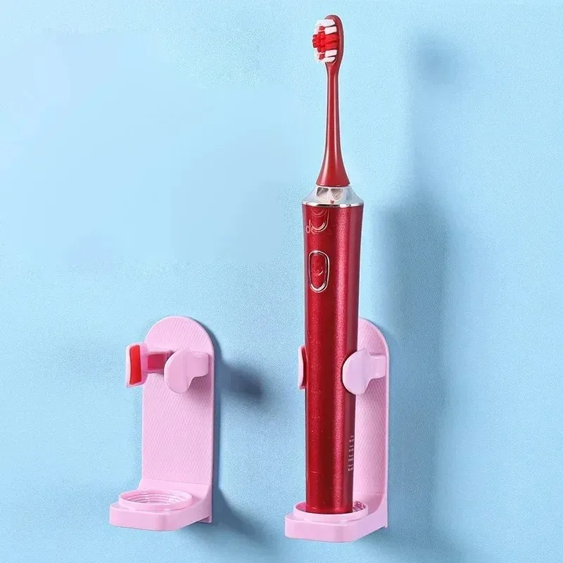 new Electric Toothbrush Holder Traceless Toothbrush Stand Adhesive Rack Wall-mount Wall Mounted Electric Toothbrush Holder Stand Electric