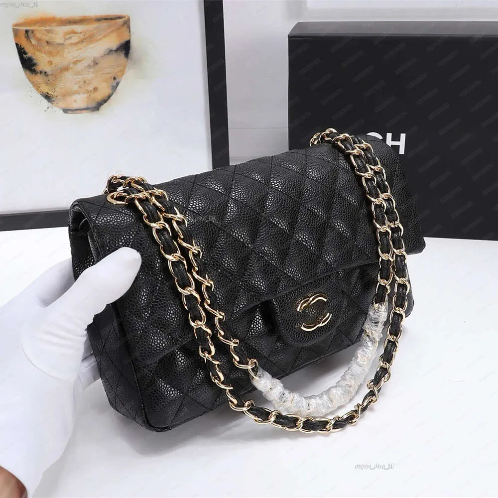 CF Bag Caviar Leatherluxurys Designers Bag Women Handbags Flap Handbag Classic Famous Party MINI Bags Totes Clutch Travel Crossbodyshoulder Chain Bag 350