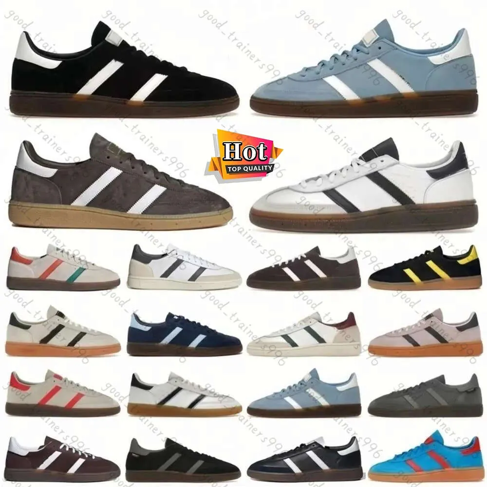 Spezial Designer Sports Casual Running Shoes Aluminum vinyl Black Clear Pink gum University gum White Green blue Yellow Outdoor for men and women sports casual shoes