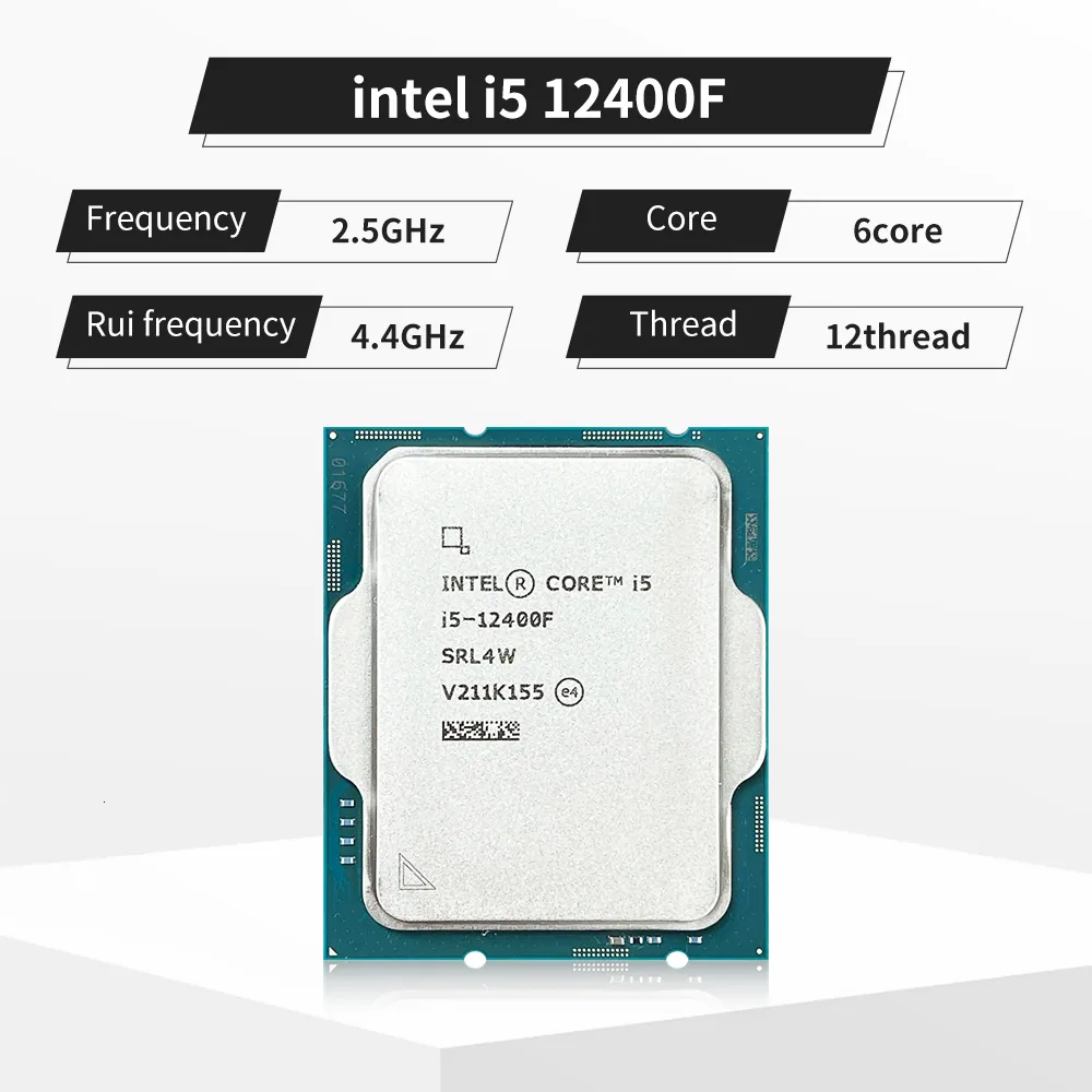 B660M Motherboard & CPU Combo: i5 12400F & 16GB RAM