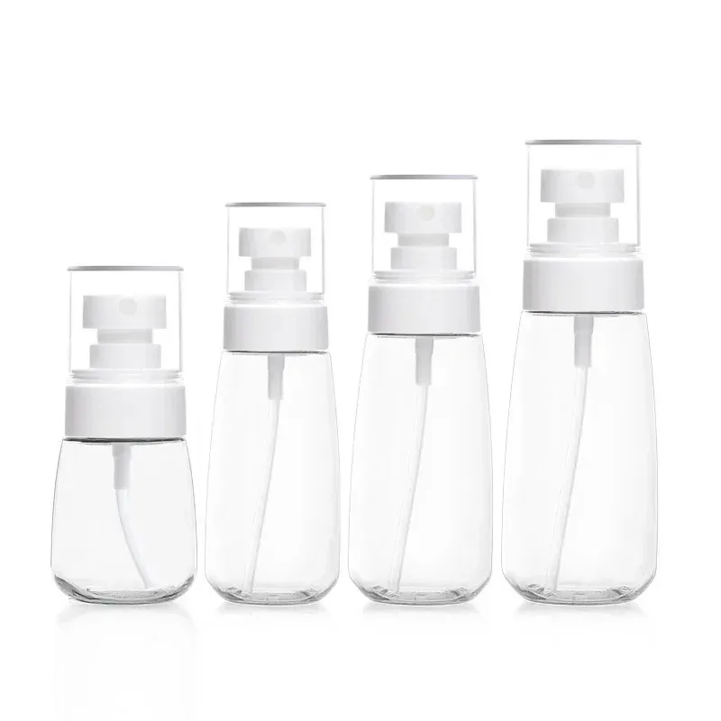 2024 60 ml reizen lege spray fles plastic verstuiver versterkende kleine mini lege navulbare parfum water spuitfles make -upcontainers - voor reizen