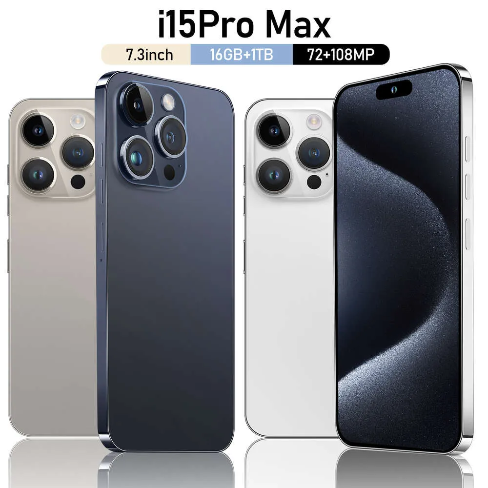 NOUVEAU I15 PROMAX PROMAX Grand écran 3 + 64G Téléphone 4G à bas prix Android à bas prix