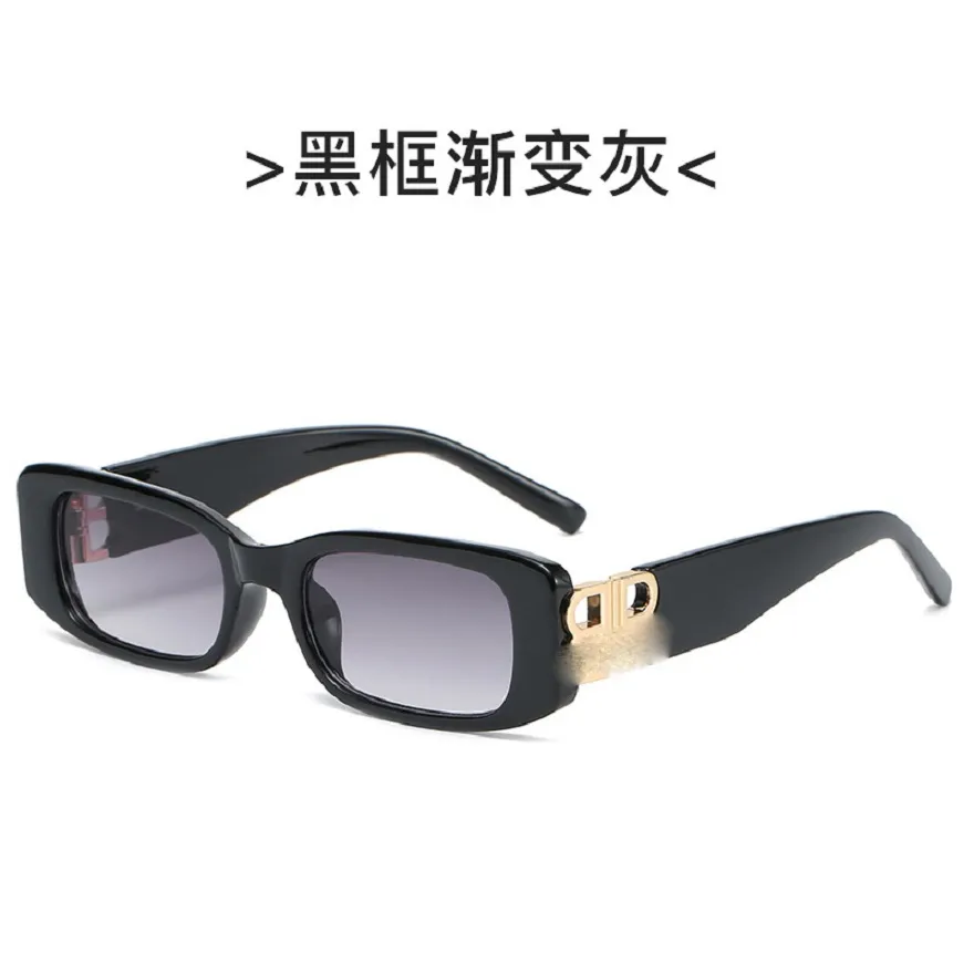 Novos óculos de sol Double D Fashion Oval