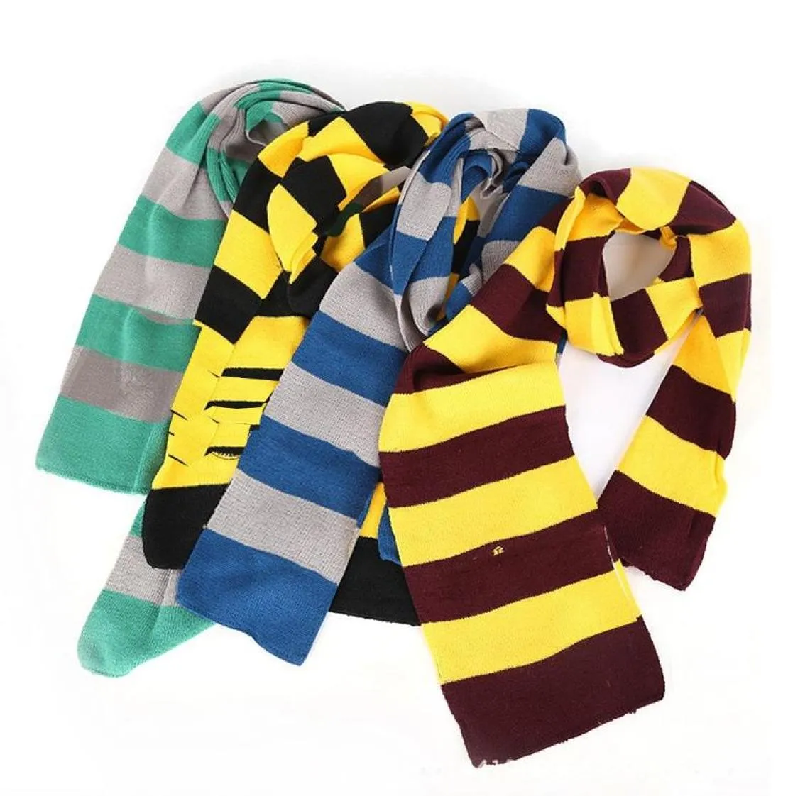 Écharrés Cosplay Wizard Scarf Performance scolaire Halloween Costumes Supplies Magic College Style Accessories9832731