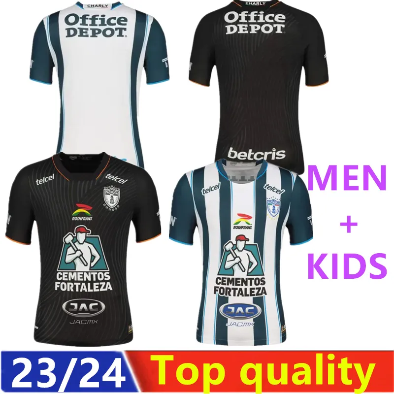 2023 2024 Pachuca E.Sanchez Mens Soccer Jerseys MX CF Pachuca 23/24 E.Lopez M.Hinestroza Home Away 3rd Football Shirt Kort ärmuniformer 1501