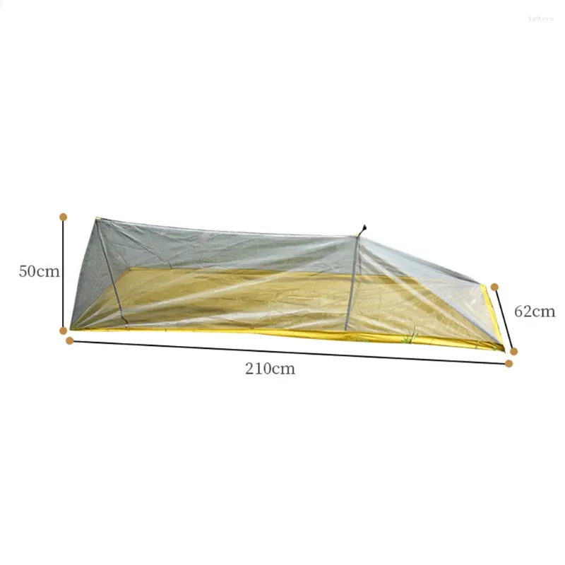 Tentes et abris Caractéristiques de transport Dag D nylon Tente de camping extérieur améliorer la visibilité à la hauteur de la personne seule