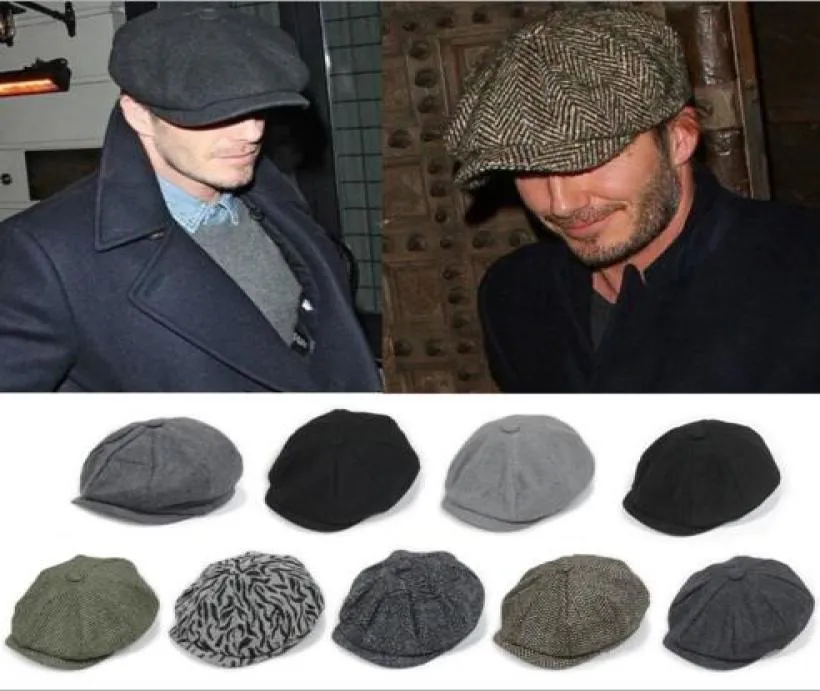 Nowe przybysze dorosłe newsboy czapki wszystkie mecze berets zima ciepła czapka więcej 25 kolorów7990922