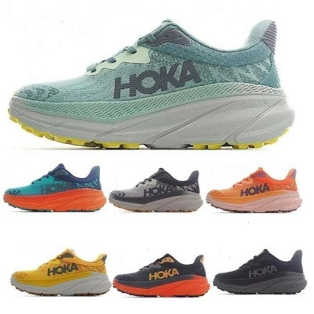 Challenger Hokah ATR 7 Running Shoes Hokahs Bondi 8 Athletic stötdämpande ALLT TERRAIN TRAIL ROAD MODE MODE MENS Womens Designer Sport Shoes 36-45