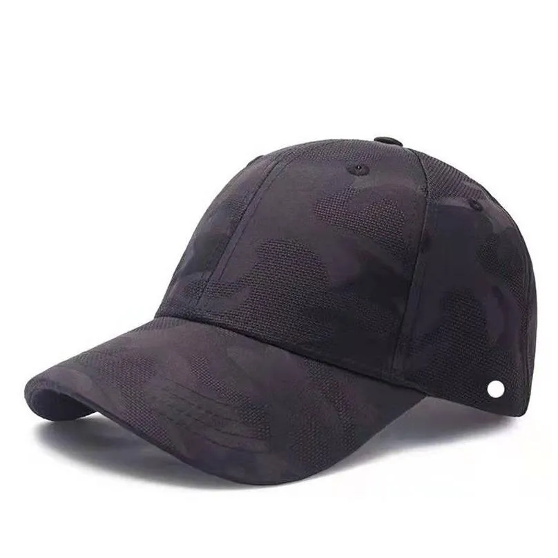 Açık Hava Şapkaları LL Yoga Visors Ball Caps Tuval Çınlaması Moda Güneş Şapkası Spor Beyzbol Kapağı Strapback Damla Teslimat Sporları Açık havada OTHN'de