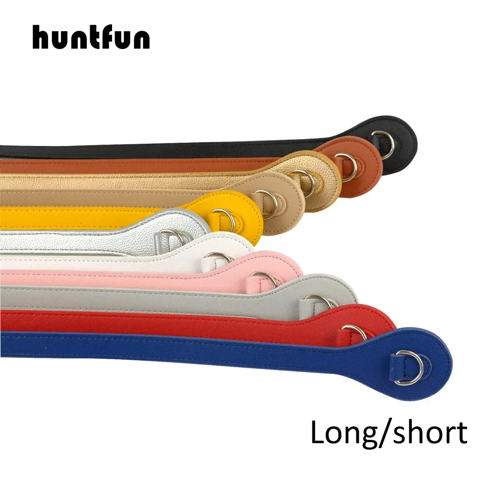 Bags Tanqu flat Short Long handles Edge Painting D Faux Leather Handles for Obag Handles for EVA O Bag flat handle