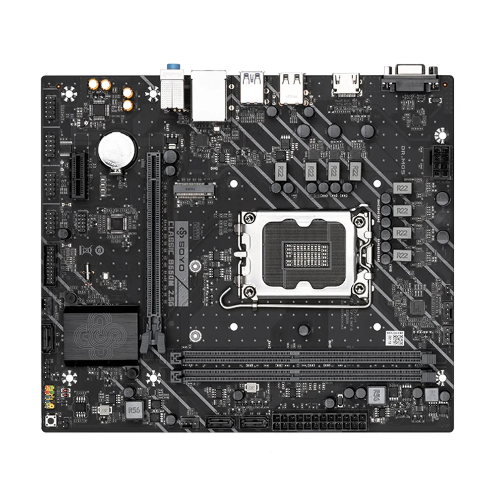 B660M Motherboard & CPU Combo: i5 12400F & 16GB RAM