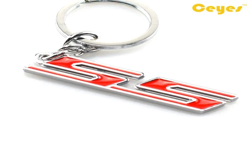 Auto -styling sleutelhanger voor SS voertuiglogo sleutelhanger voor Audi S -lijn VW Nissan auto -accessoires Key Chain5410341