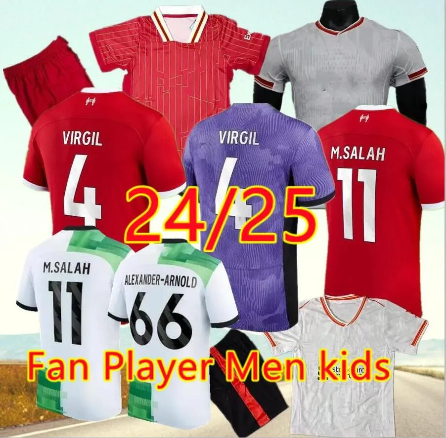 Cody Gakpo 24 25 Liverp Away Away Men Gakpo Soccer Jersey Dominik Szoboszlai Andy Alisson Becker Thiago Joe Gomez Joel Matip Curtis Jones Kit Kit Joseph Gomez