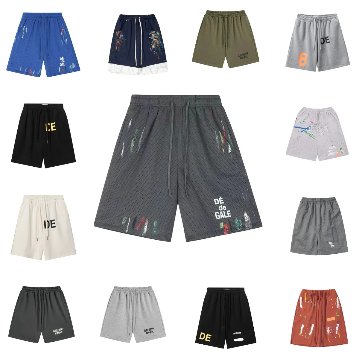 High quality Designer single lens pocket short casual dyed beach shorts swimming shorts outdoor jogging casual quick drying short