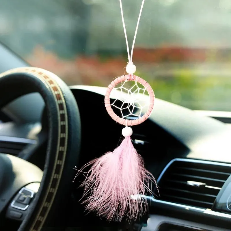 Декоративные фигурки Muy Bien Mini Dream Catcher Care Car Задняя зеркало зеркало подвесное подвесное перо