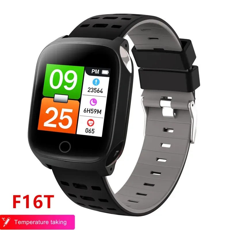 Bracelets Smart Bracelet ECG + PPG Température corporelle Sleep Pression de la pression artérielle Oxygène Sports Fitness Tracker IP67 IP67