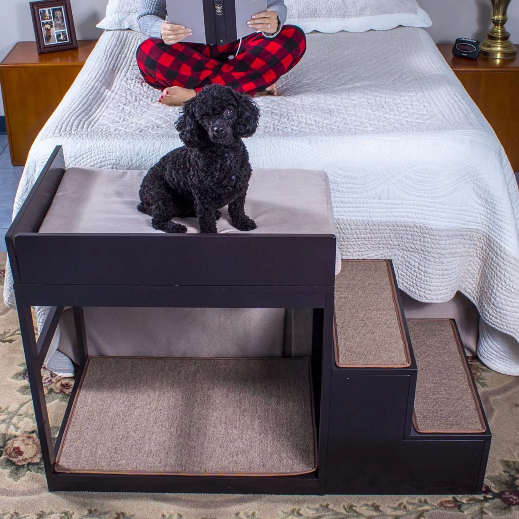 Stackable Cat Beds Dog Beds: Cozy Pet Pal Bunk Bed Step Set