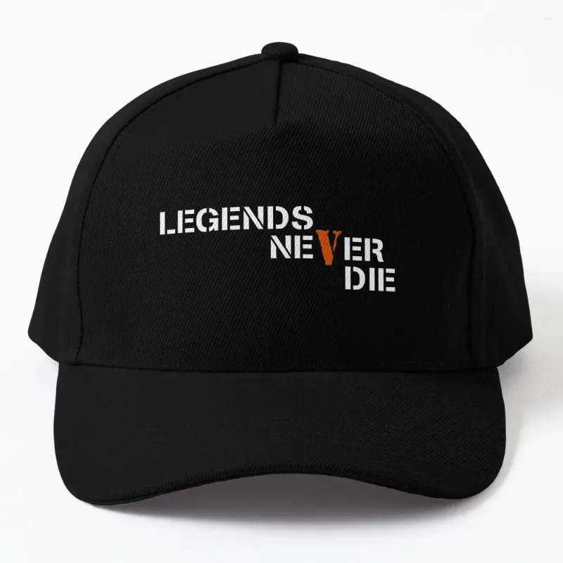 Boll Caps Legends Never Die Baseball Cap Luxury Funny Hat Fluffy Fashionable Hood for Girls Men's