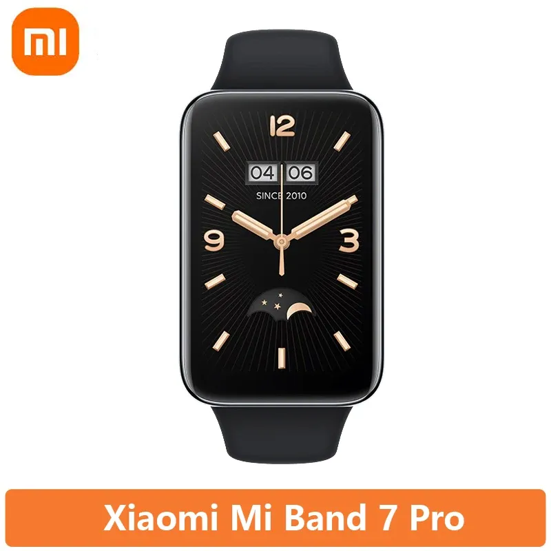 Браслеты Xiaomi Mi Band 7 Pro GPS Smart Bracelet Amoled Экран -экран кровь -кислород фитнес Trak