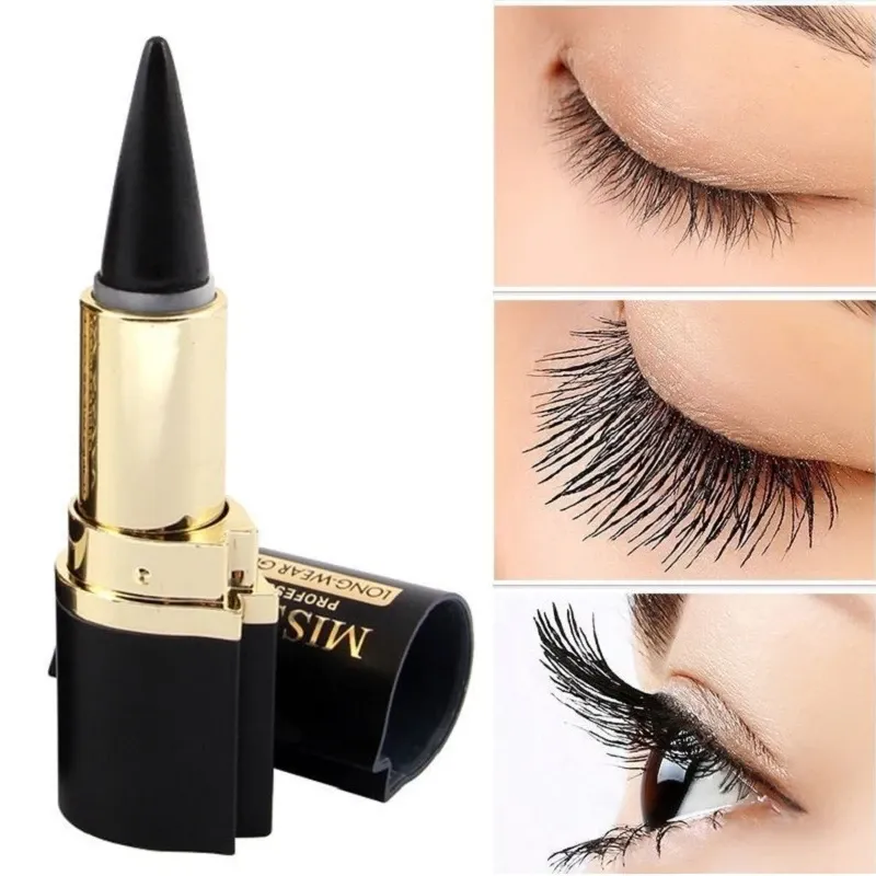 Eyeliner 1PCS Eye-liner noir naturel Crème imperméable à longueur lourdeur rapide Dryy Eye Tools Tools Eyeliner crayon cosmétique