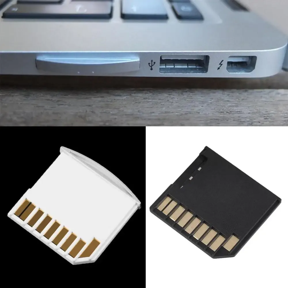 Cards New Mini Short Secure Digital Card Adapter TF Card Memory Adapter Drive For Macbook Air Up to 64G Eletronic Parts Fast Delivery