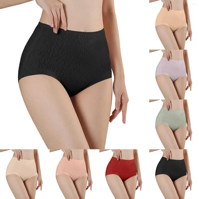 Women's Panties Underwear For Women Boyshorts High Waist Seamless Sexy Belly Controlling BuLifting Cotton Calcinhas Feminina