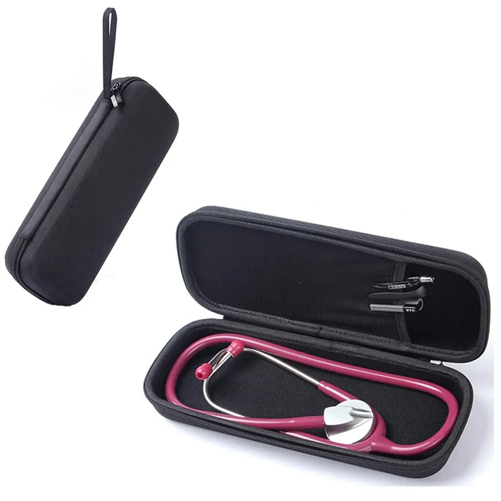 Fall Nytt EVA -hårt bärande stetoskopfodral för 3M Littmann Classic III/ Littman Cardiology 4/ MDF/ Omron Stetoskop/ LED Penlight