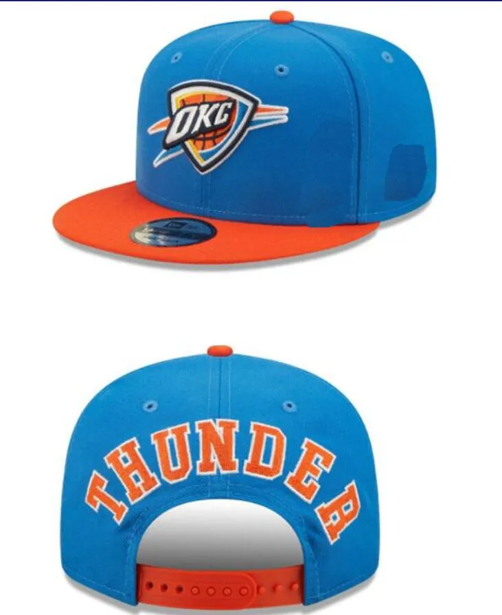 New York''Thunder''ball Caps 2023-24 Unisex Fashion Cotton Finals Champions Baseball Cap Snapback Hut Frauen Sonne Hut Stickerei Frühlingsmütze Großhandel A0