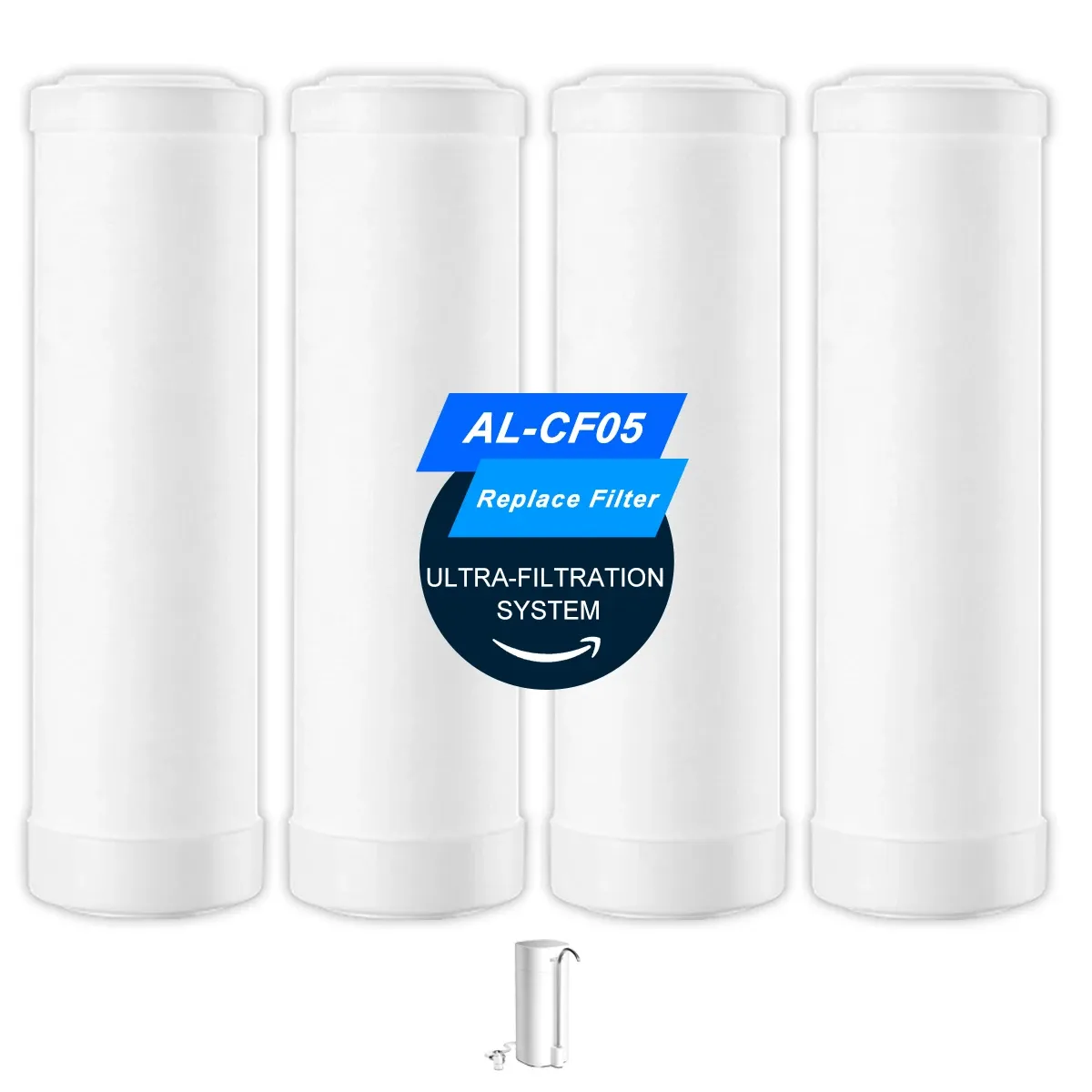 Очистители заменить фильтр для Althy Alcf05 Countertop Faucet Plining Water Filter Pirefier Ультрафильтрационная система