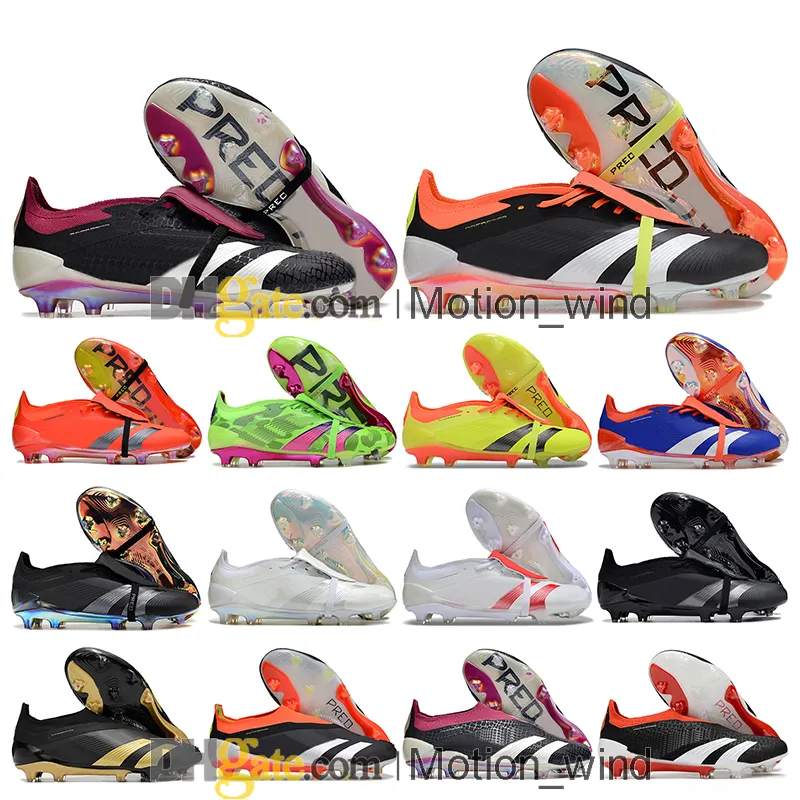 선물 가방 Mens High Tops Football Boots Accuracies 엘리트 FG 회사 그라운드 클리트 정확도