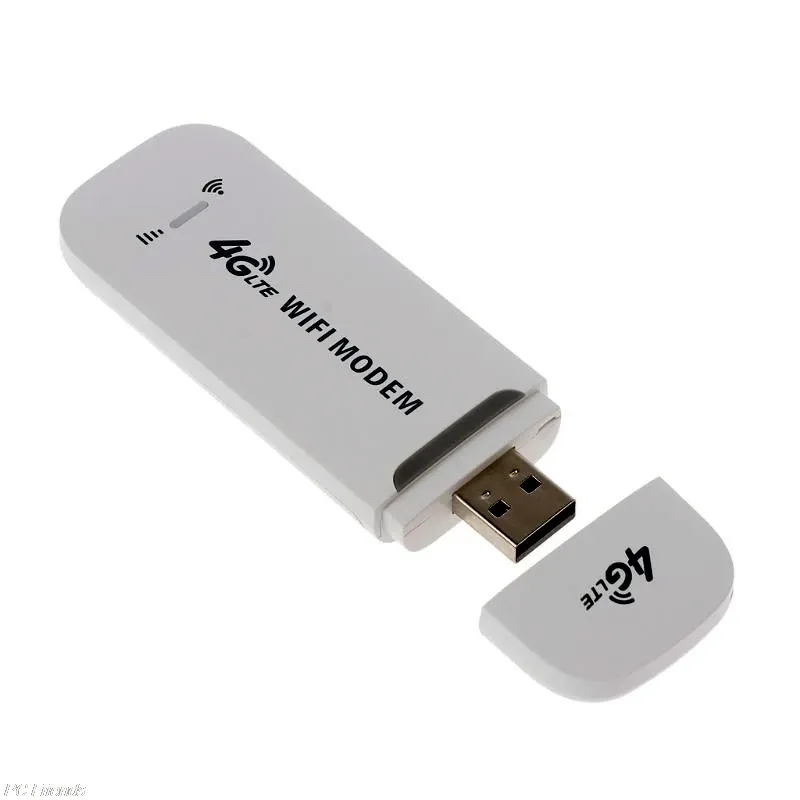 Маршрутизаторы 5pcs4g LTE USB -модемный адаптер 100 Мбит / с с SIM -картой Wi -Fi Hotpot 4G Беспроводной маршрутизатор