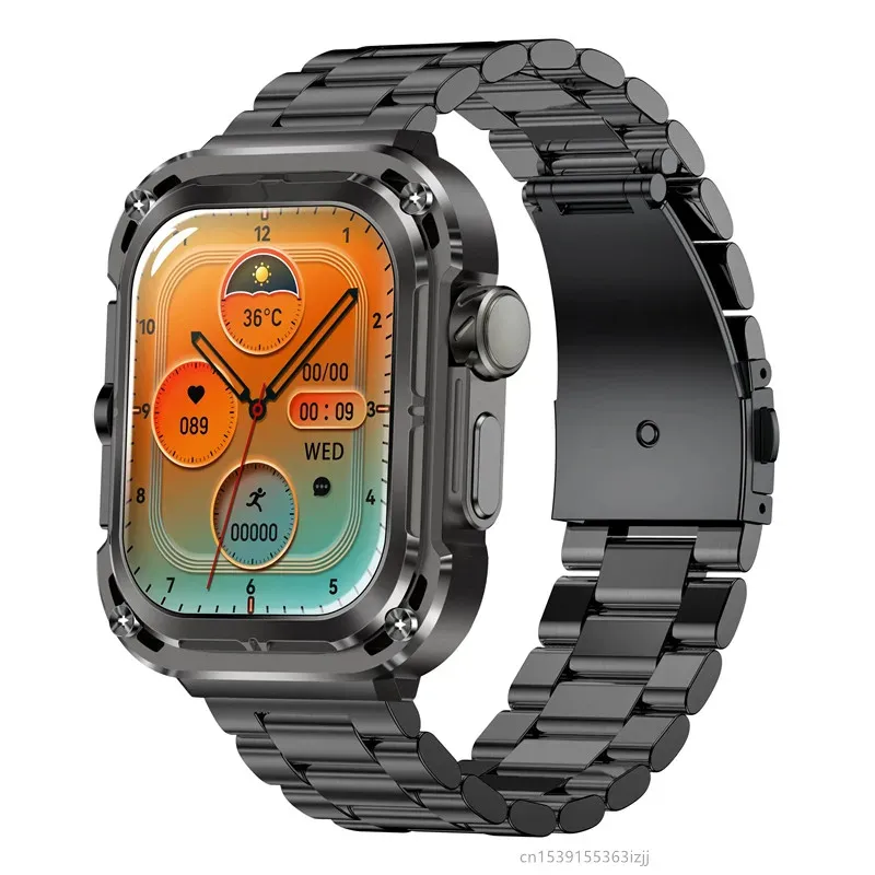 Kontrolle Z85 MAX Smart Watch Männer Bluetooth Call Lingdong Island Herzfrequenzgesundheit Überwachung Outdoor Sport Fitness Tracker SmartWatch