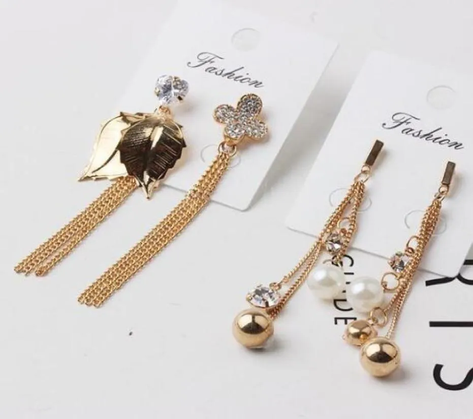 10PairSlot Mix Style Crystal Fashion Earring Stud Nail For Craft Jewelry Gift PA021614111