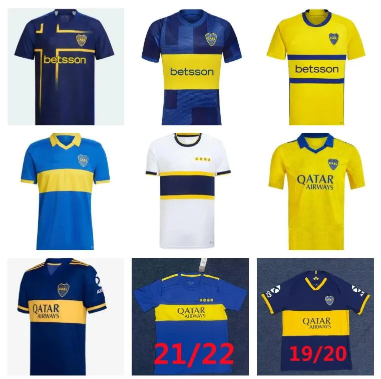 19 20 21 22 23 24 25 Boca Juniors Medina Villa Soccer Jerseys 2024 2025 Fernandez E. Benedetto Cavani Ramirez Varela Vazquez Home 3rd Football Shirts Uniforms