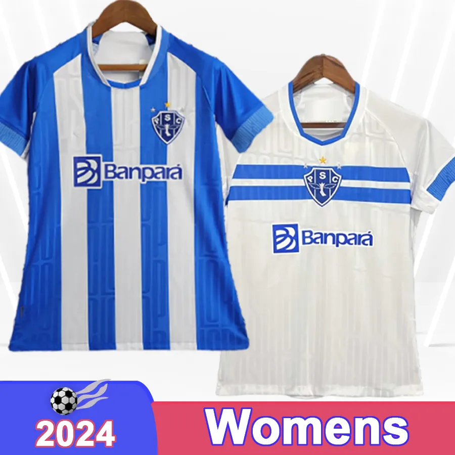 2024 Maglie da calcio da donna Paysandu Leandro juninho hyuri robinho bryan naylhor roger netinho geferson a casa camicie da calcio