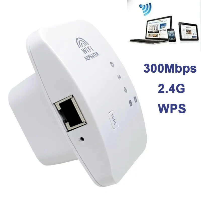 Routrar Wireless Range Extender WiFi Repeater Wi Fi Adapter 300 Mbps Router Wi Fi Booster Long Range WiFi Förstärkare Access Point